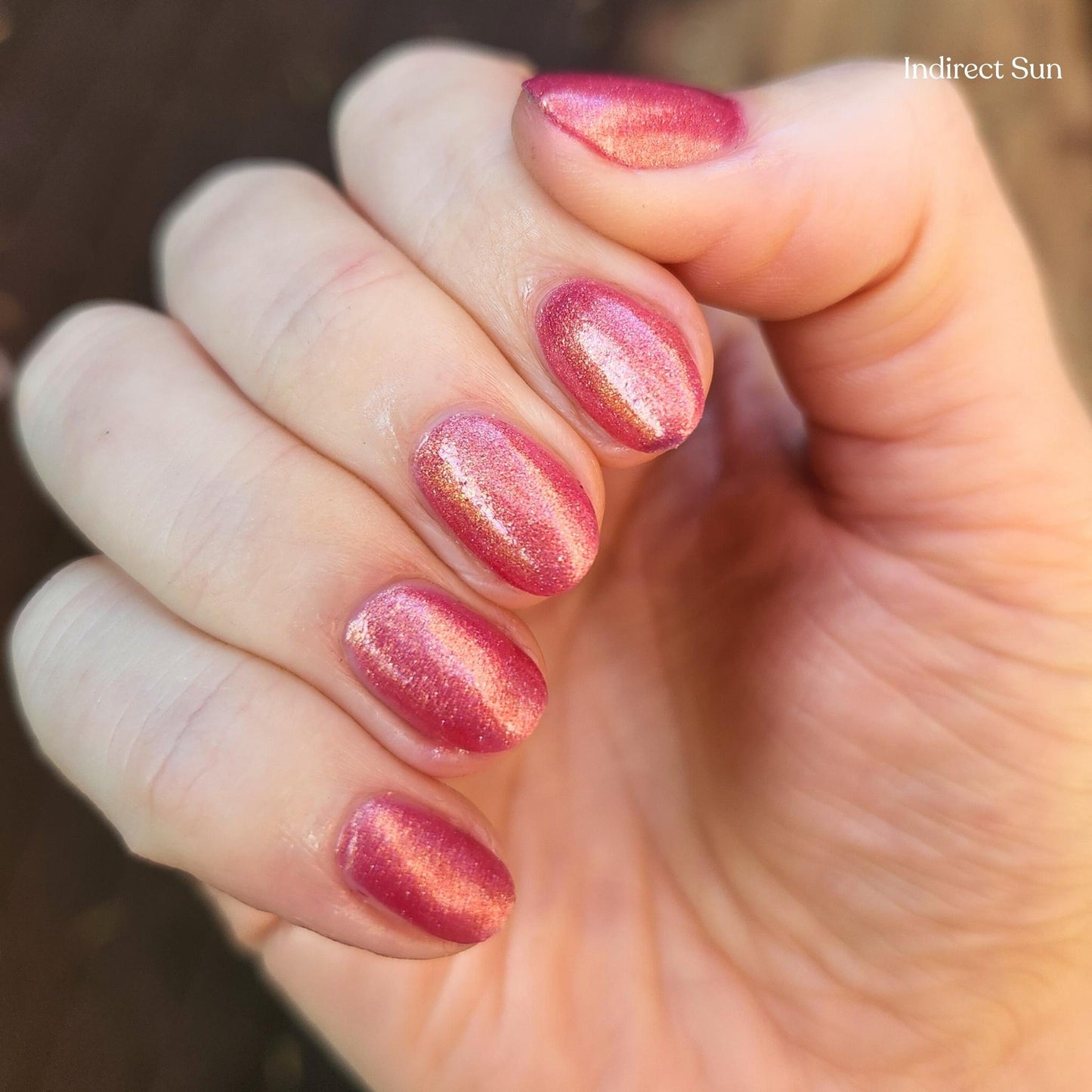 Vegan cruelty-free shifting shimmer polish – Charm School Dropout by Kitti Nails