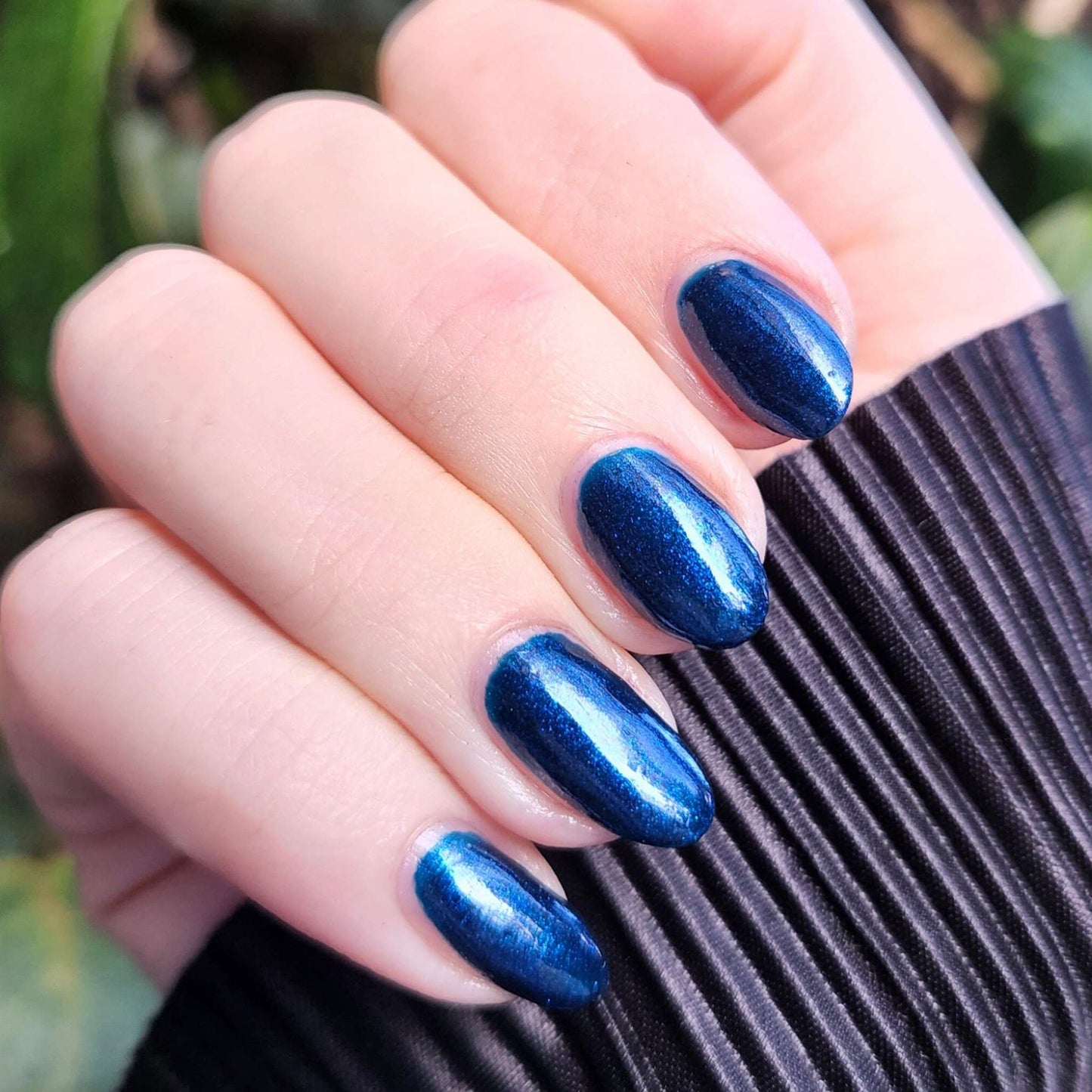 Australian-made cruelty-free midnight blue nail polish