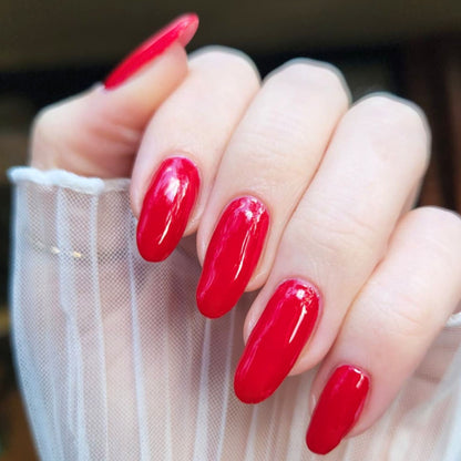 Indie Australian red nail polish – quick-drying, long-lasting, silky crème finish